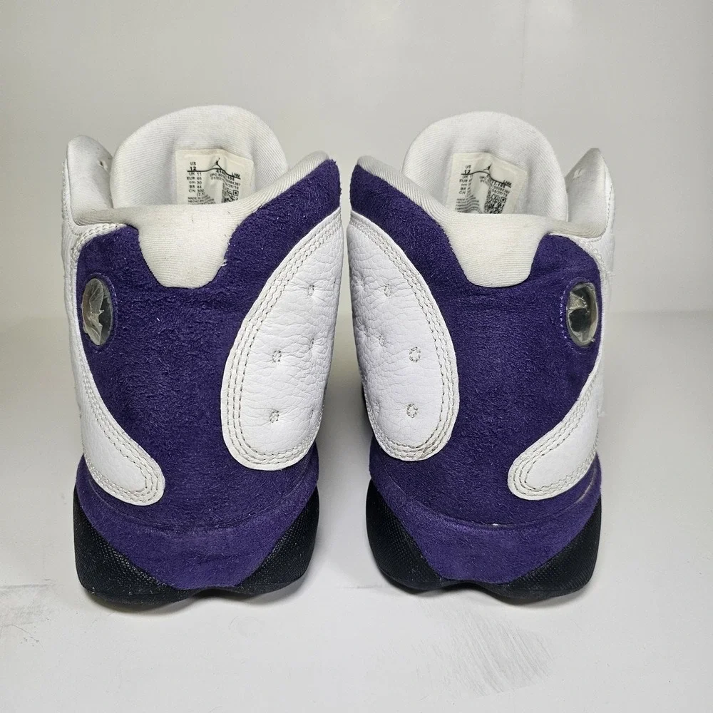 Air Jordan 13 Retro Lakers Purple Suede Size 12